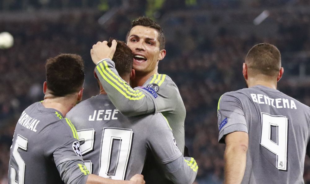 Seara de 2 solist in Champions League. Ronaldo a marcat in Roma 0-2 Real Madrid. Gent, aproape de revenire in 2-3 cu Wolfsburg. REZUMATELE VIDEO_8