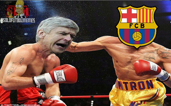 Dubla lui Messi cu Arsenal, intrecuta doar de Iniesta. Coafura spaniolului a starnit hohote de ras! Cum a aparut pe teren - FOTO_1