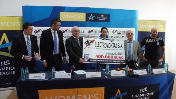 
	Lovitura data de CSM Bucuresti inaintea sferturilor Ligii Campionilor: a semnat unul dintre cele mai mari contracte de sponsorizare din sportul romanesc
