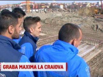 
	Oltenii asteapta nationala la Craiova: stadionul de 30 de mii de locuri va fi gata mai devreme. Jucatorii lui CSU au fost in inspectie | VIDEO
