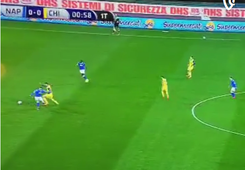 VIDEO: Greseala socanta a lui Chiriches in secunda 58 a meciului, Napoli a luat gol! Romanul marcat apoi pentru prima data in Serie A_2