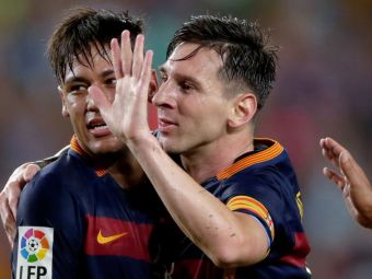 
	Inca o victorie, inca un record fenomenal: Messi, primul fotbalist din istorie care reuseste acest lucru. Tripleta MSN a ajuns in total la 100 de goluri
