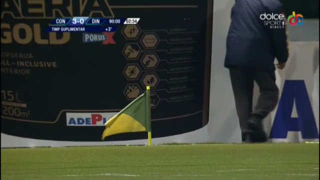 Imagini unice in Romania la Chiajna - Dinamo! Olteanu a rupt steagul de la corner cu mingea in ultimele secunde, arbitrul nu a mai putut incheia partida! Ce s-a intamplat_4