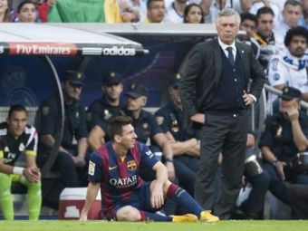 
	&quot;Doar asa il opresti pe Messi!&quot; Ancelotti arata care e SINGURA metoda pentru a-l bloca pe Messi. FOTO
