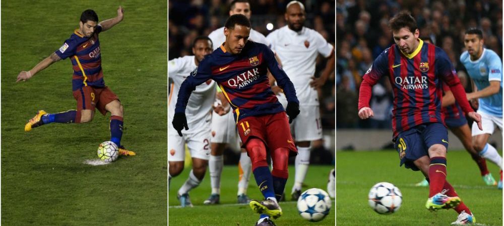 Barcelona Lionel Messi Luis Suarez Neymar Spania