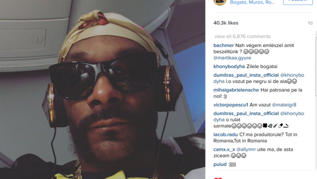 
	Snoop Dogg a dat &quot;check-in&quot; acasa la Sepsi! Bogata a devenit fenomen pe internet dupa gafa rapperului american
