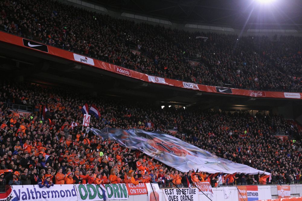 FOTO | Meciul lui "14". Olandezii l-au omagiat pe Johan Cruyff pe stadionul care ii va purta de acum numele. Cum s-a vazut meciul Olanda - Franta_6