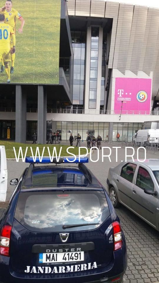 FOTO | Masuri de securitate sporite la Cluj, inaintea meciului! Inspectie pirotehnica si a trupelor antitero inaintea meciului cu Spania_1