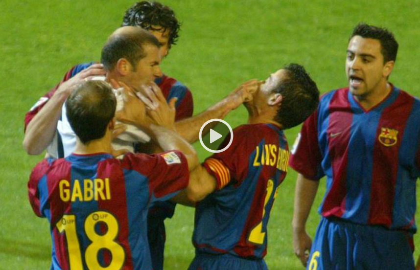 Primul El Clasico pentru Zidane! Cum a reactionat cand a fost intrebat despre incidentul din 2002, cand l-a strans de gat pe Luis Enrique_1