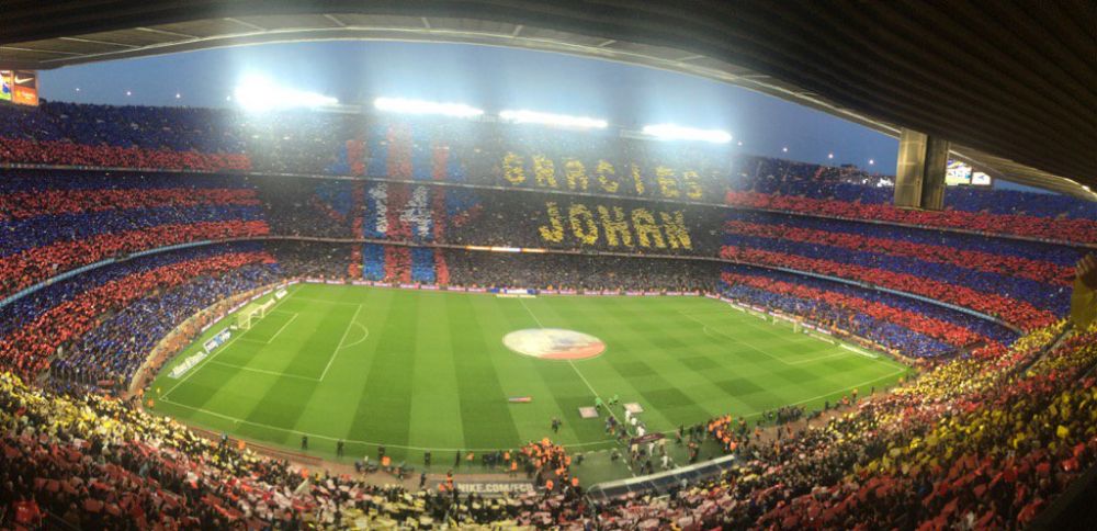"BAAA, CRISTI" s-a mutat la El Clasico! Moment SCANDALOS pe Camp Nou cand tot stadionul tinea un moment de tacere pentru Johan Cruyff_1