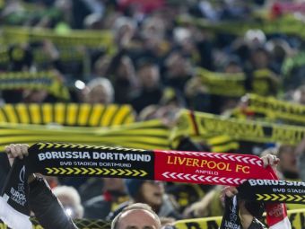 
	Momentul in care tot fotbalul a avut un singur imn! Video senzational cu galeriile lui Dortmund si Liverpool cantand impreuna &quot;You&#39;ll never walk alone&quot;. VIDEO

