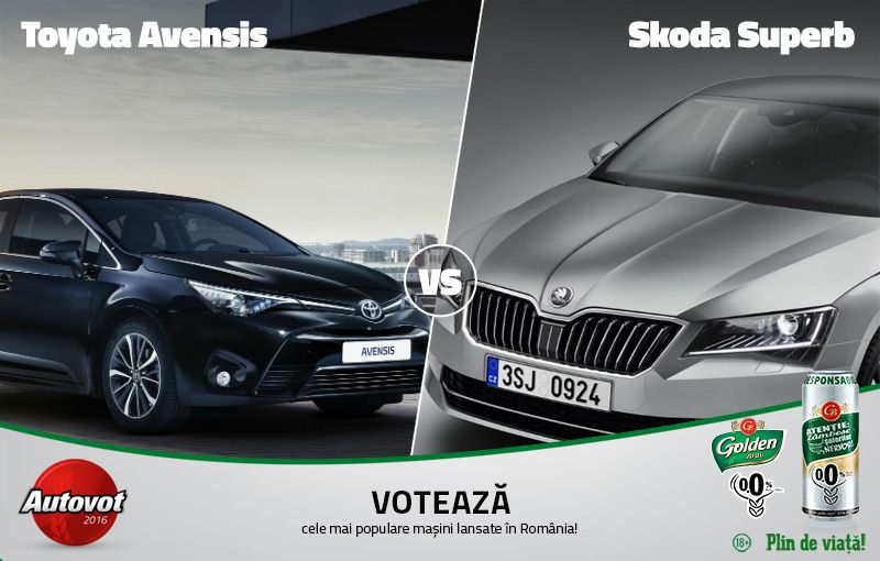 Duelurile zilei in Autovot 2016: BMW i3 vs. Mercedes Clasa C Coupe si Toyota Avensis vs. Skoda Superb_1