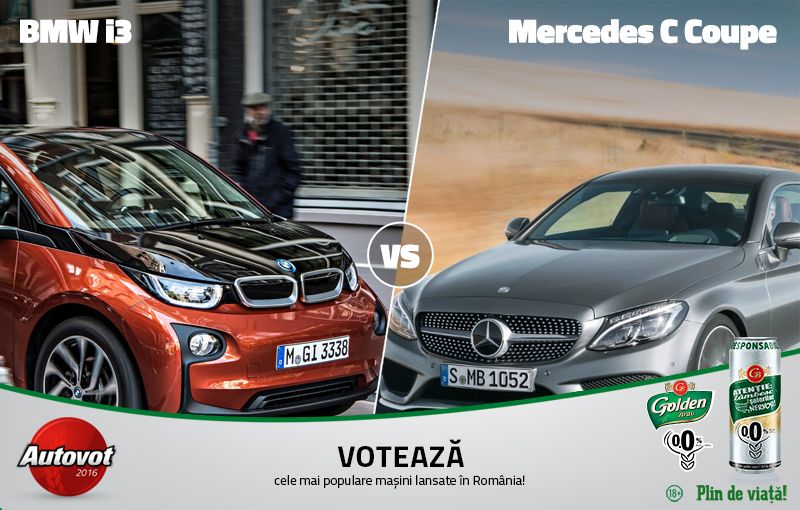Duelurile zilei in Autovot 2016: BMW i3 vs. Mercedes Clasa C Coupe si Toyota Avensis vs. Skoda Superb_3