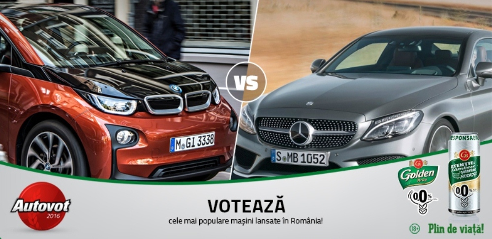 Duelurile zilei in Autovot 2016: BMW i3 vs. Mercedes Clasa C Coupe si Toyota Avensis vs. Skoda Superb_4
