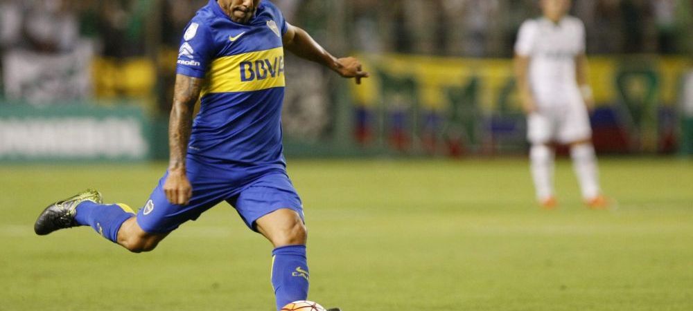 Carlos Tevez Boca Juniors Bolivar Copa Libertadores