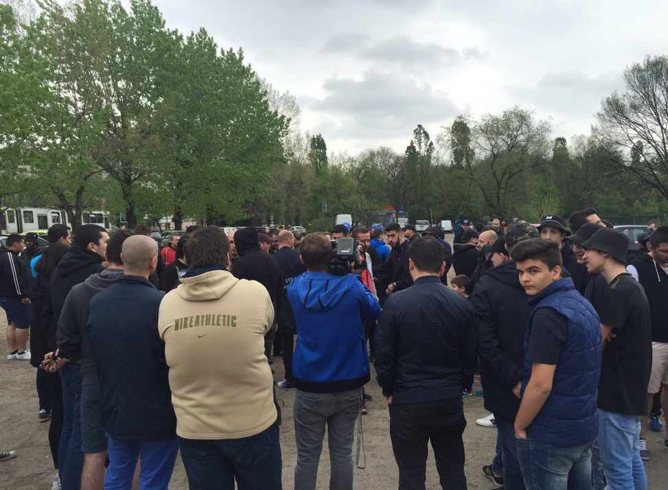 FOTO 200 de ultrasi stelisti s-au strans in Ghencea! Suporterii vor sa organizeze un eveniment pentru Nesu, care e in stare critica_2