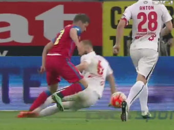 
	Chipciu a cazut GRESIT! :) Penalty clar pentru Steaua, plonjonul artistic al lui Chipciu l-a intors pe Tudor.Ce spune Craciunescu
