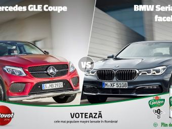 
	David versus Goliat astazi in Autovot 2016: BMW Seria 1 si Mercedes GLE Coupe se bat in competitia popularitatii

