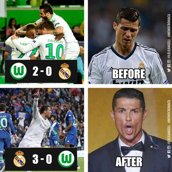 Cele mai tari meme-uri de pe net dupa seara miraculoasa a lui Ronaldo! Pe cine duce in spate in aceasta poza :)_6