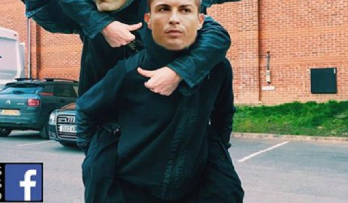 Cele mai tari meme-uri de pe net dupa seara miraculoasa a lui Ronaldo! Pe cine duce in spate in aceasta poza :)_1