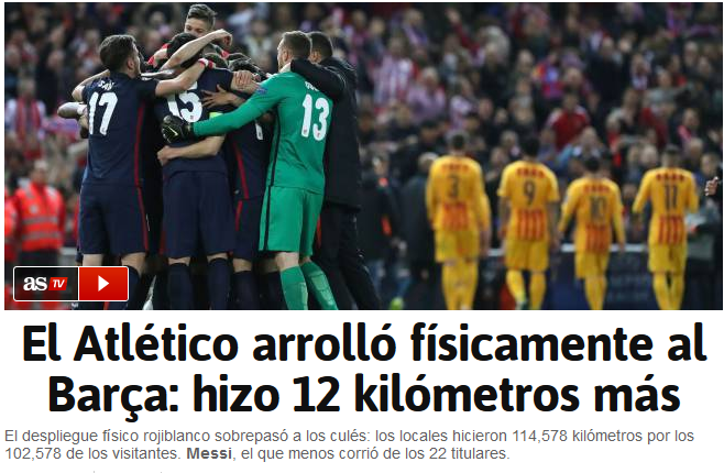 Barca a avut un om in minus: a alergat cu 12 km sub Atletico! Messi a alergat cel mai putin, mai putin chiar si decat portarii_2