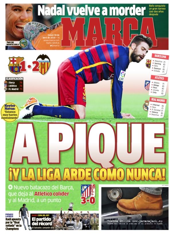 "Barcelona a intrat in panica" in timp ce "La Liga e mai aprinsa ca niciodata". Spaniolii au parte de un final nebun de campionat, la Barca apele s-au agitat_2