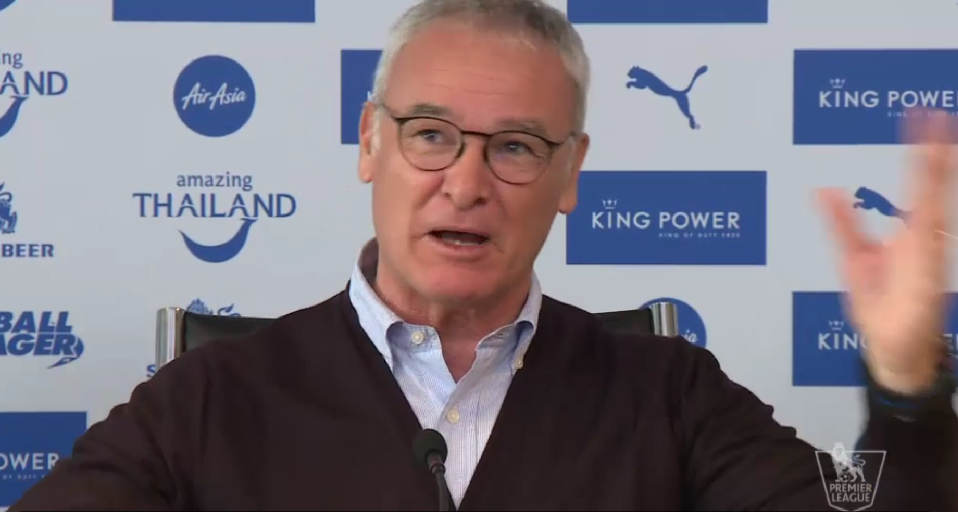 A innebunit Ranieri :) Scena de milioane la conferinta de presa: "Baai, suntem in Champions League, dilly ding dilly dong! Pochettino, stai calm!"_1