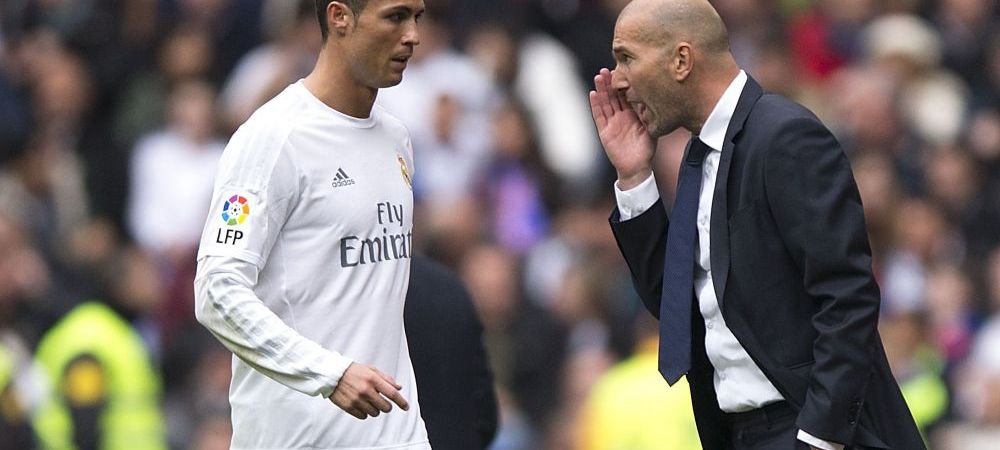 Real Madrid Cristiano Ronaldo Liga Campionilor Manchester City Zinedine Zidane