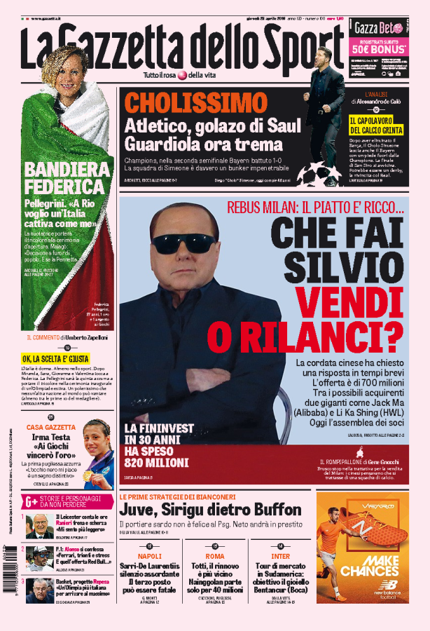 Ultima zi a IMPARATULUI? Milan va anunta astazi PIERDERI RECORD, Berlusconi ar putea confirma vanzarea clubului_1