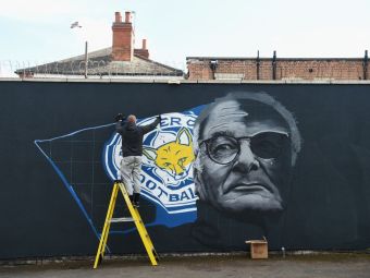 
	Leicester si Ranieri, ca Napoli-ul lui Maradona. Suporterii i-au desenat portretul italianului pe un zid din oras. Discursul antrenorului: &quot;Sa facem o poveste de Hollywood&quot;
