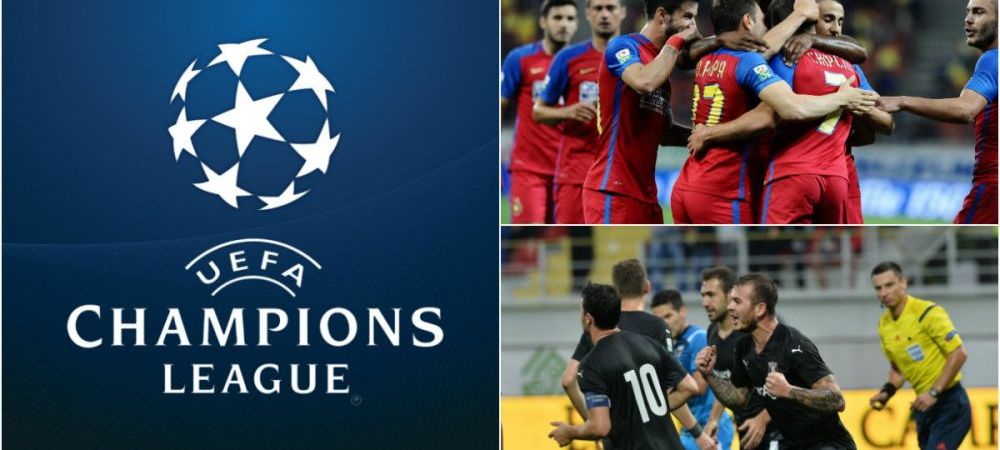 Steaua Astra Liga Campionilor Liga I UEFA