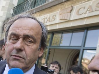 
	Inca o lovitura grea primita de Platini! A anuntat ca isi da demisia de la conducerea UEFA, dupa ce TAS a decis sa fie suspendat 4 ani din fotbal
