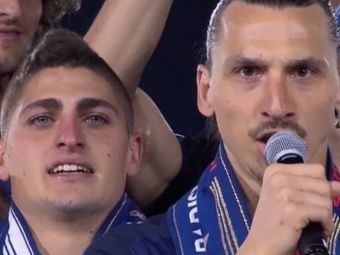 
	VIDEO: &quot;Stati linistiti, ma intorc la PSG, ca sa aveti si voi ce scrie!&quot; ULTIMA AROGANTA a lui Zlatan! Cum si-a facut colegii sa PLANGA
