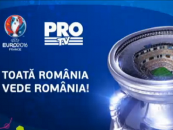 
	TOATA ROMANIA VEDE ROMANIA! Bucurati-va de fotbal: ce meciuri se vor vedea la ProTV pe durata Campionatului European
