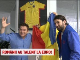 
	&quot;Romania, ai talent, te-as trece direct in finala la Euro!&quot; :) Smiley si Bartos pariaza pe o minune in Franta VIDEO
