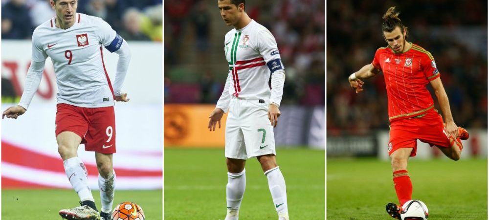 UEFA EURO 2016™ Cristiano Ronaldo Gareth Bale Paul Pogba Robert Lewandowski