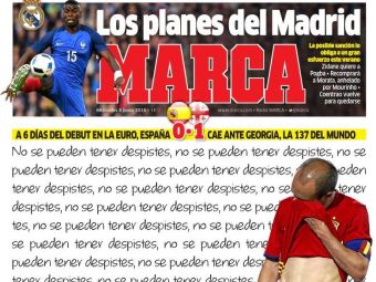 
	Surpriza URIASA pentru vedetele Spaniei: infrangere la Madrid cu Georgia in ultimul meci dinaintea Euro! TOATE vedetele au jucat
