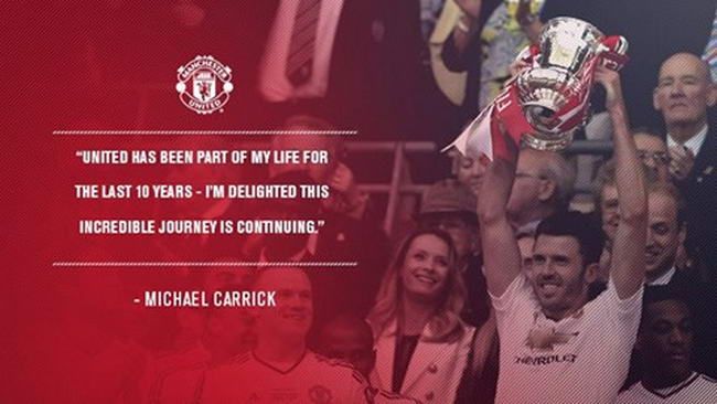 Michael Carrick Jose Mourinho Manchester United