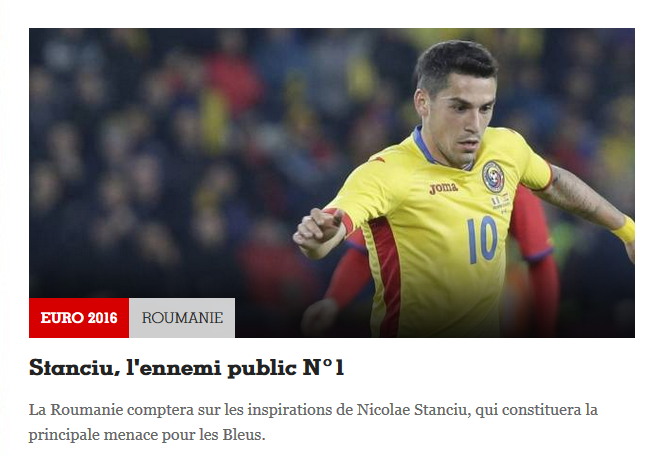Stanciu, PERICOL PUBLIC! Ce scrie France Football despre magicianul Stelei cu cateva ore inainte de Franta - Romania_2