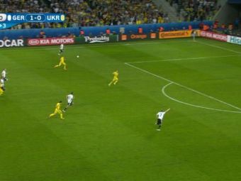 Schweinsteiger marcheaza golul 2 al Germaniei cu Ucraina in prelungiri