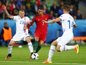 
	&quot;Ronaldo e un loser si un inchipuit&quot;. Unul dintre eroii Islandei l-a facut praf pe Ronaldo la finalul meciului de aseara
