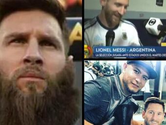 
	FOTO Pariul nebun al lui Messi &quot;BARBA ROSIE&quot;: nu se mai rade pana la Cupa Mondiala din Rusia! Ce l-a impins sa ia aceasta decizie
