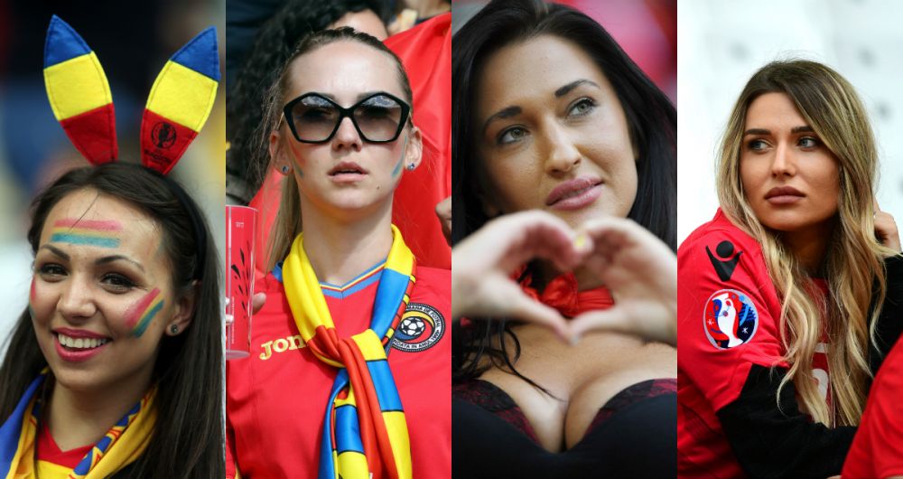 Daca se juca pe frumusete, Romania - Albania era finala Euro! GALERIE FOTO Cine castiga duelul fanelor?_25