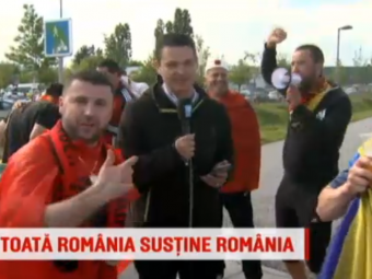 
	VIDEO GENIAL | Corespondentul ProTV, Lucian Lipovan, &quot;atacat&quot; de albanezi inaintea meciului. Romanii au venit sa-l apere :)
