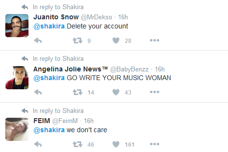 Shakira a starnit un val de ironii pe Twitter pentru o gluma... asa si-asa, dupa golul marcat de Shaqiri :) VIDEO_1