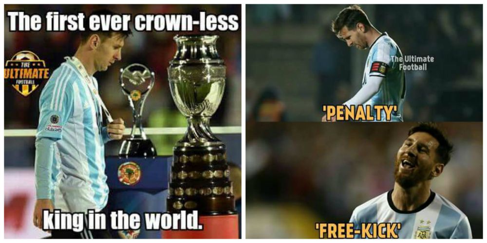 Primul REGE fara coroana! Internetul e plin de ironii dupa retragerea lui Messi de la nationala. FOTO_19