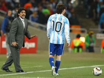 
	Reactia lui Maradona dupa anuntul soc facut de Leo Messi: &quot;A fost ultimul meu meci la nationala&quot;. Ce i-a transmis El Pibe d&#39;Oro starului Barcei
