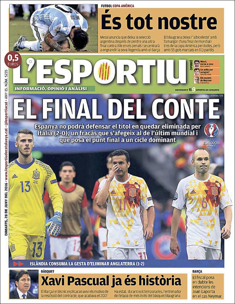 "Nu mai suntem cei mai buni! Suntem istorie!" Del Bosque, gata de plecare, Casillas, gata de retragere dupa eliminarea Spaniei_3