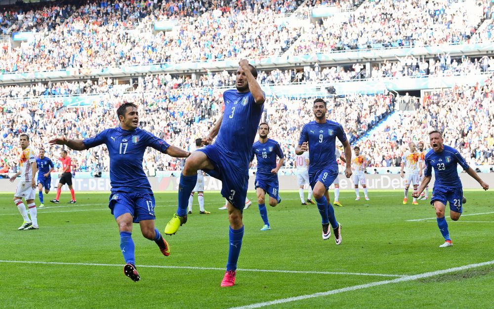 Italia 2-0 Spania. Echipa lui Conte si-a luat revansa pentru finala pierduta in 2012 si a eliminat detinatoarea trofeului. Rezumatul VIDEO_2