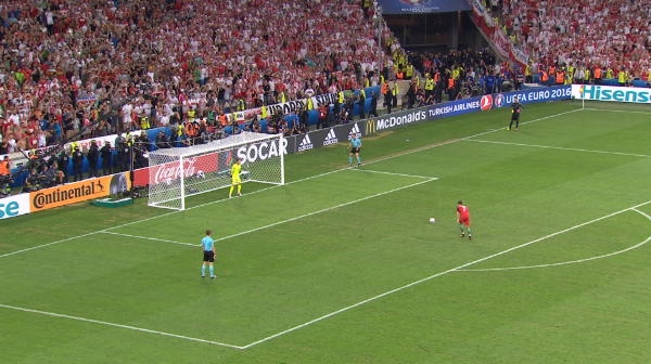 VIDEO: Loviturile de la 11 metri in primul sfert de finala, Polonia - Portugalia